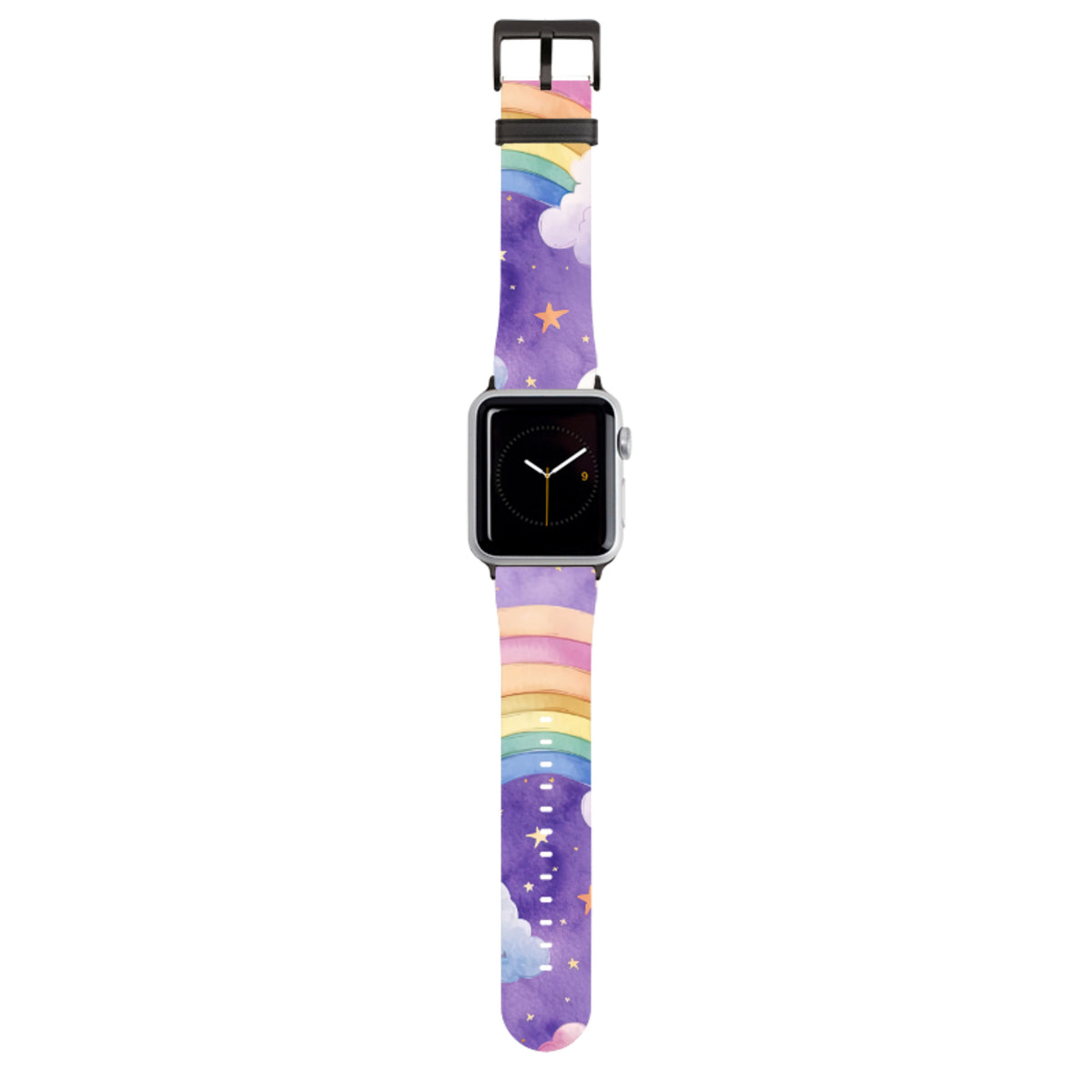 Rainbow Clouds Apple Watch Strap