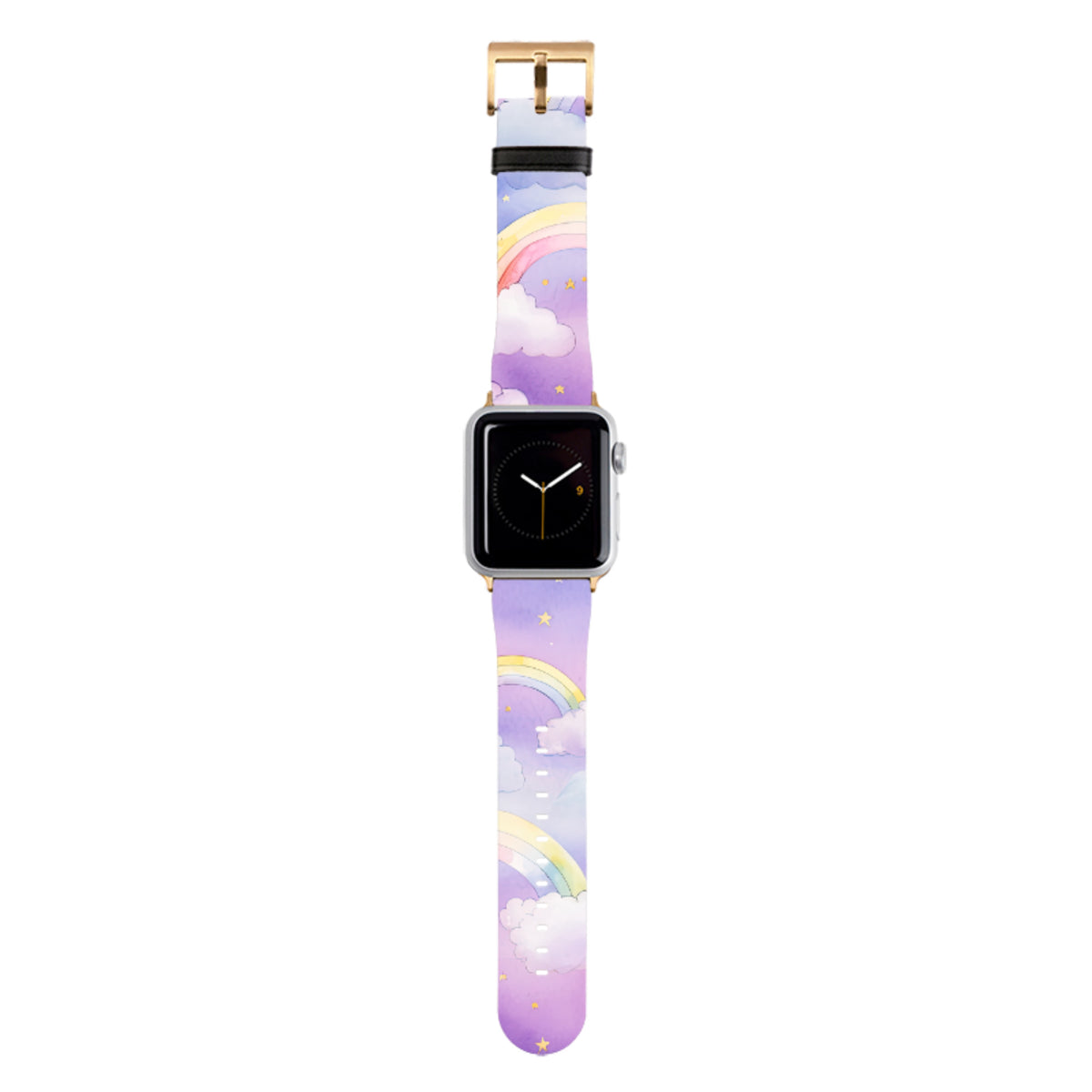 Rainbow Clouds III Apple Watch Strap
