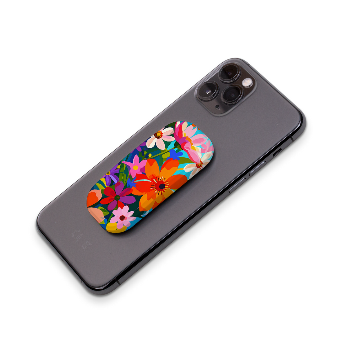 Rainbow Floral Phone Stand