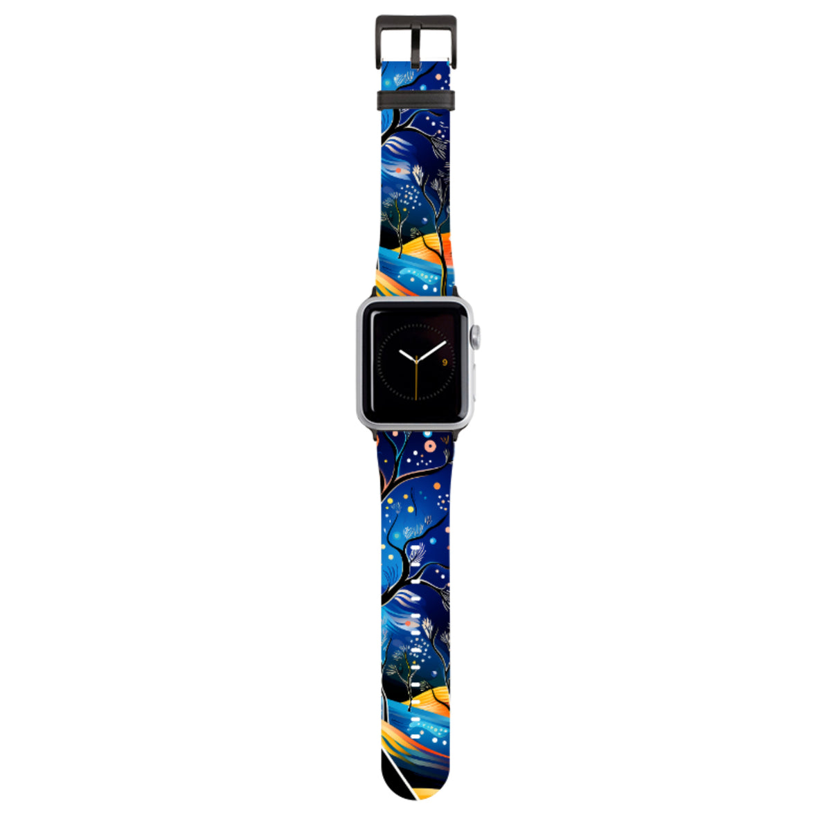 Rainbow Night Stars Apple Watch Strap