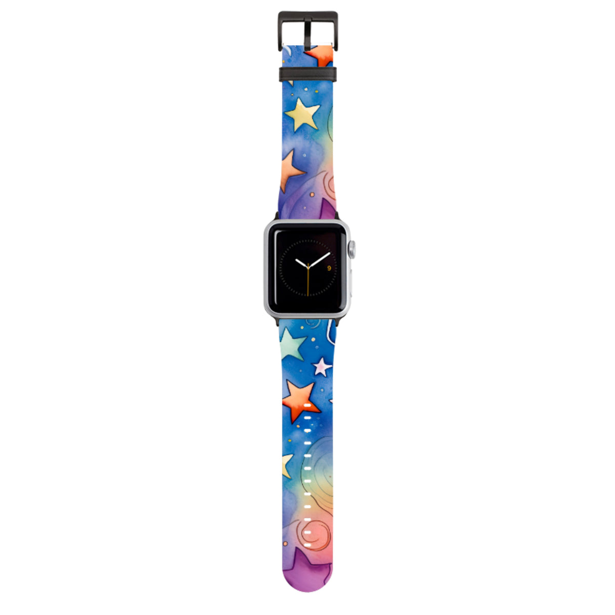 Rainbow Stars III Apple Watch Strap