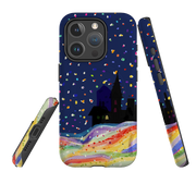 iPhone MagSafe Tough Case - Rainbow Snow By Sarah Campbell
