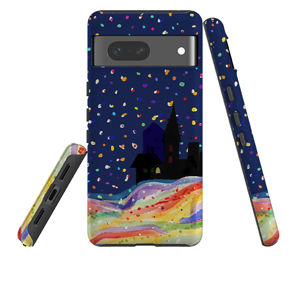 Google Tough Case - Rainbow Snow By Sarah Campbell