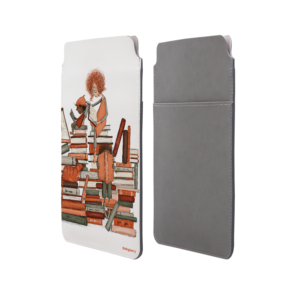 Readers By Maja Lindberg Laptop, Kindle & iPad Sleeve