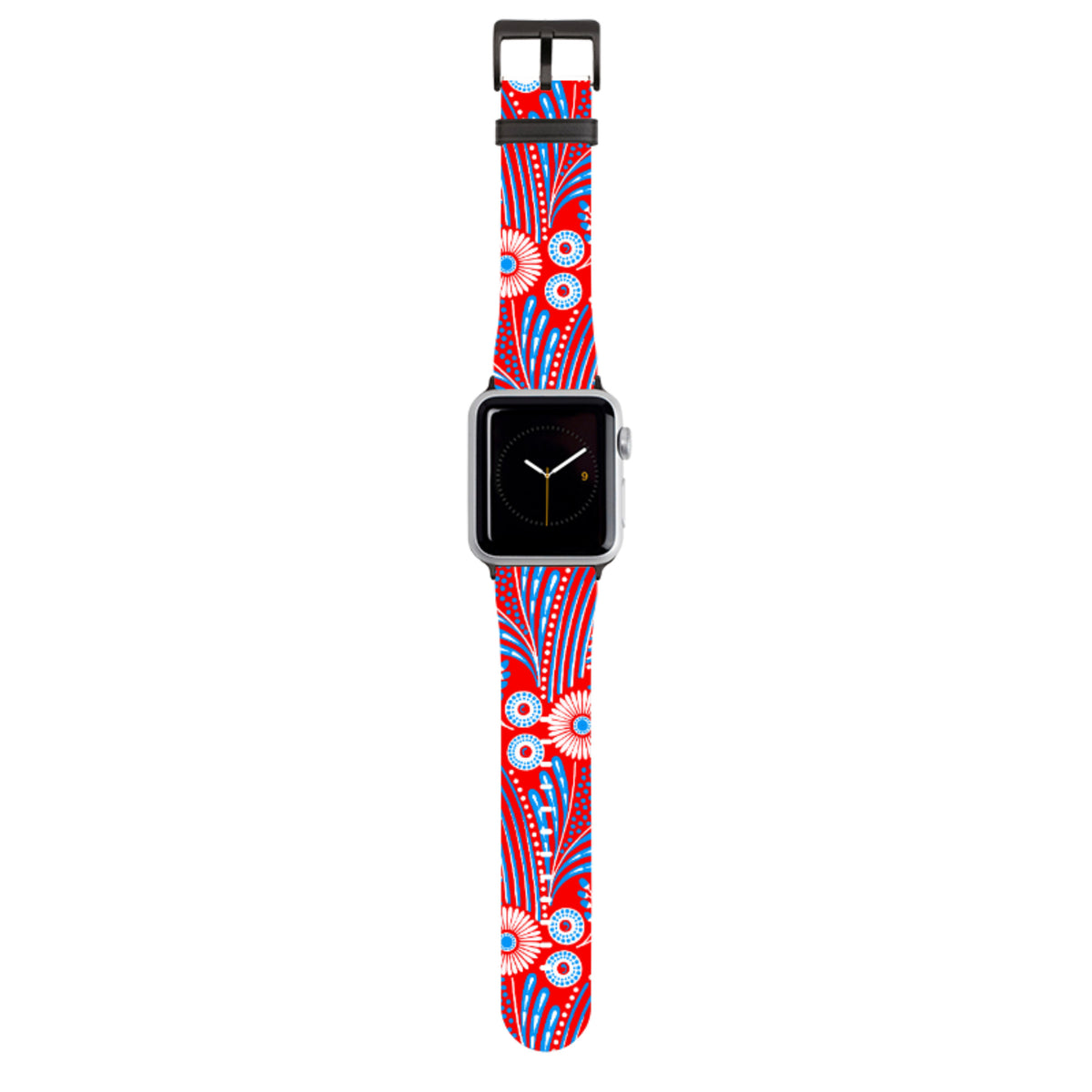 Red Bouqet Apple Watch Strap By Cressida Bell