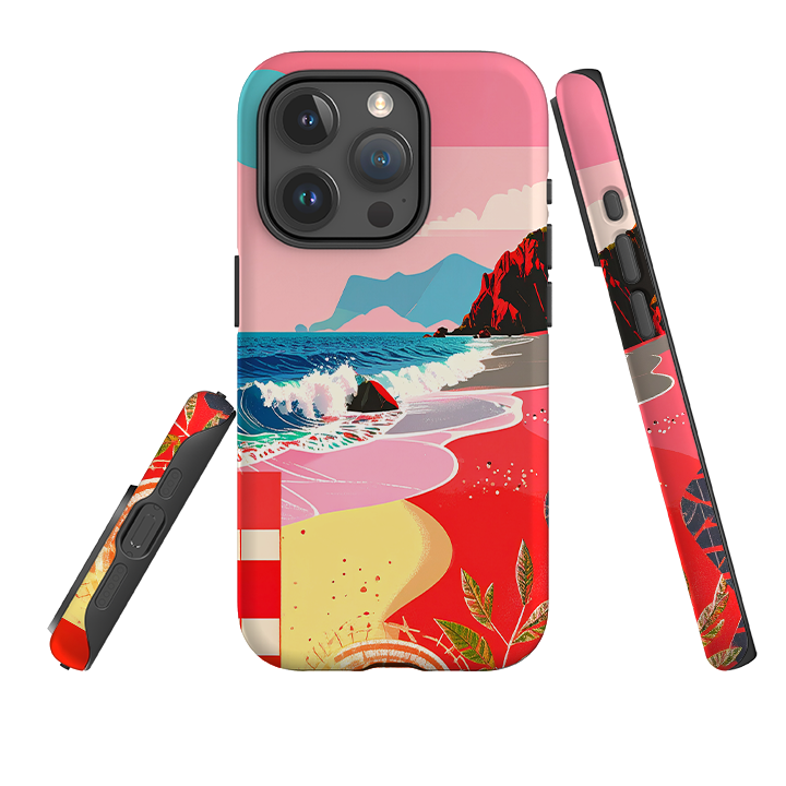 iPhone Tough Case - Red Beach