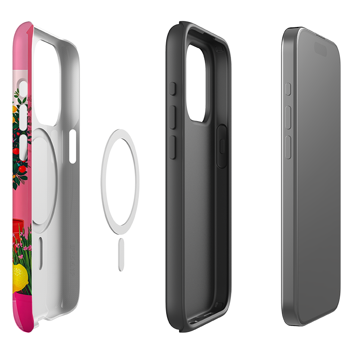iPhone MagSafe Tough Case - Red Garden
