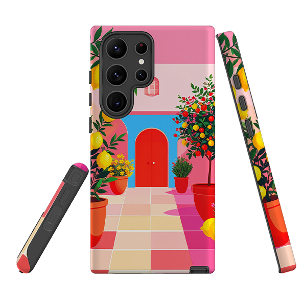 Samsung Tough Case - Red Garden