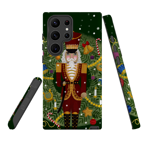 Samsung Tough Case - Red Nutcracker By Bex Parkin