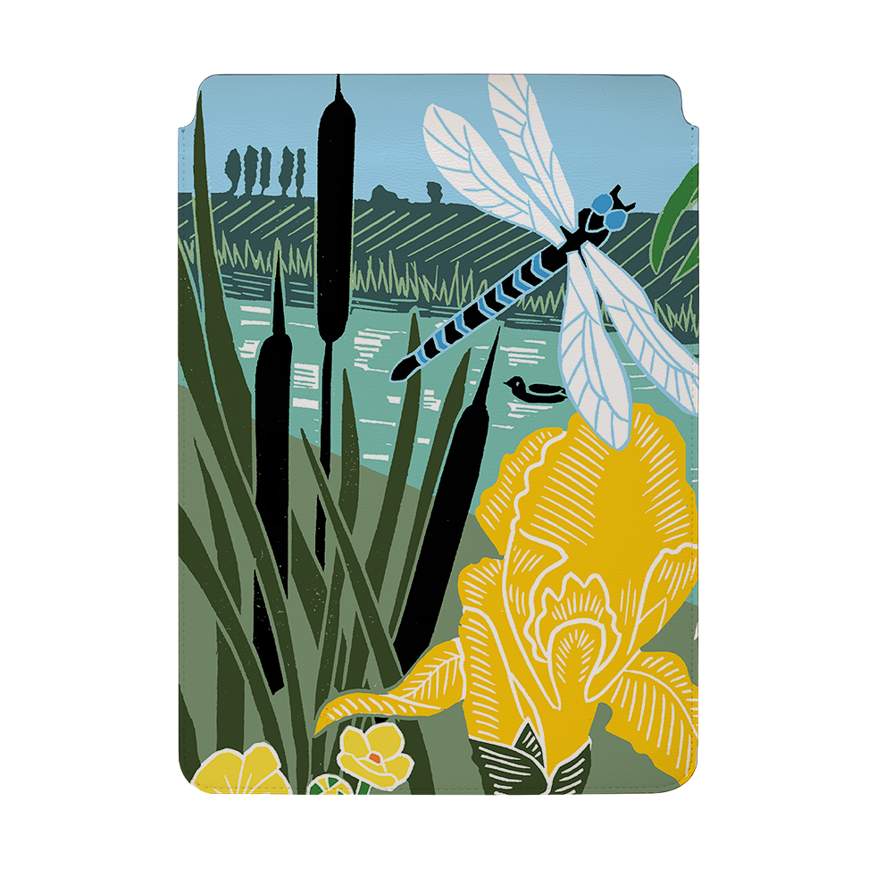 Riverside By Kate Heiss Laptop, Kindle & iPad Sleeve