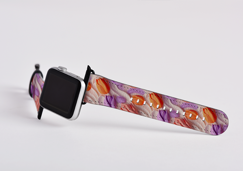 Rotterdam Tulips Apple Watch Strap