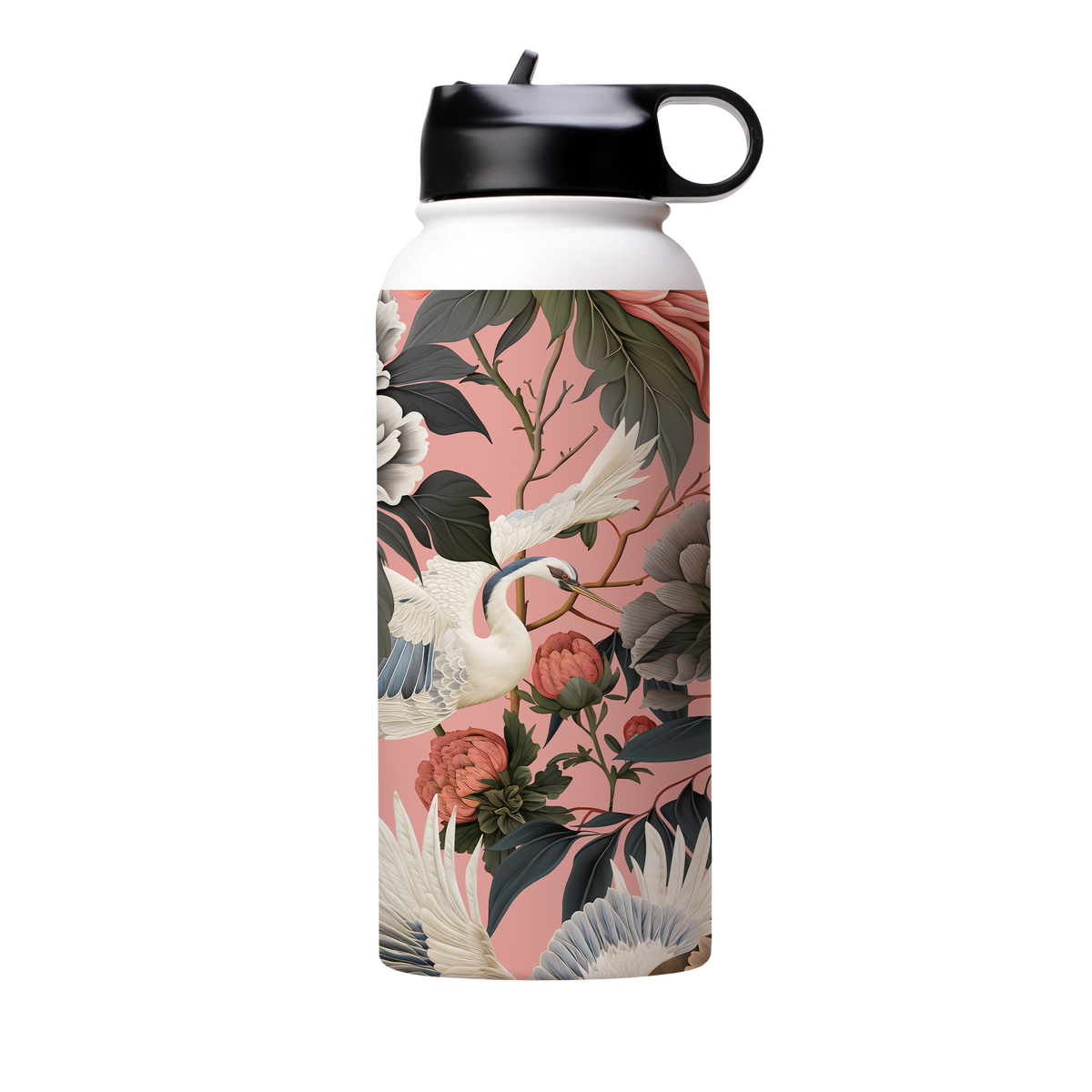 Royal Peonies Insulated Stainless Steel Water Bottle