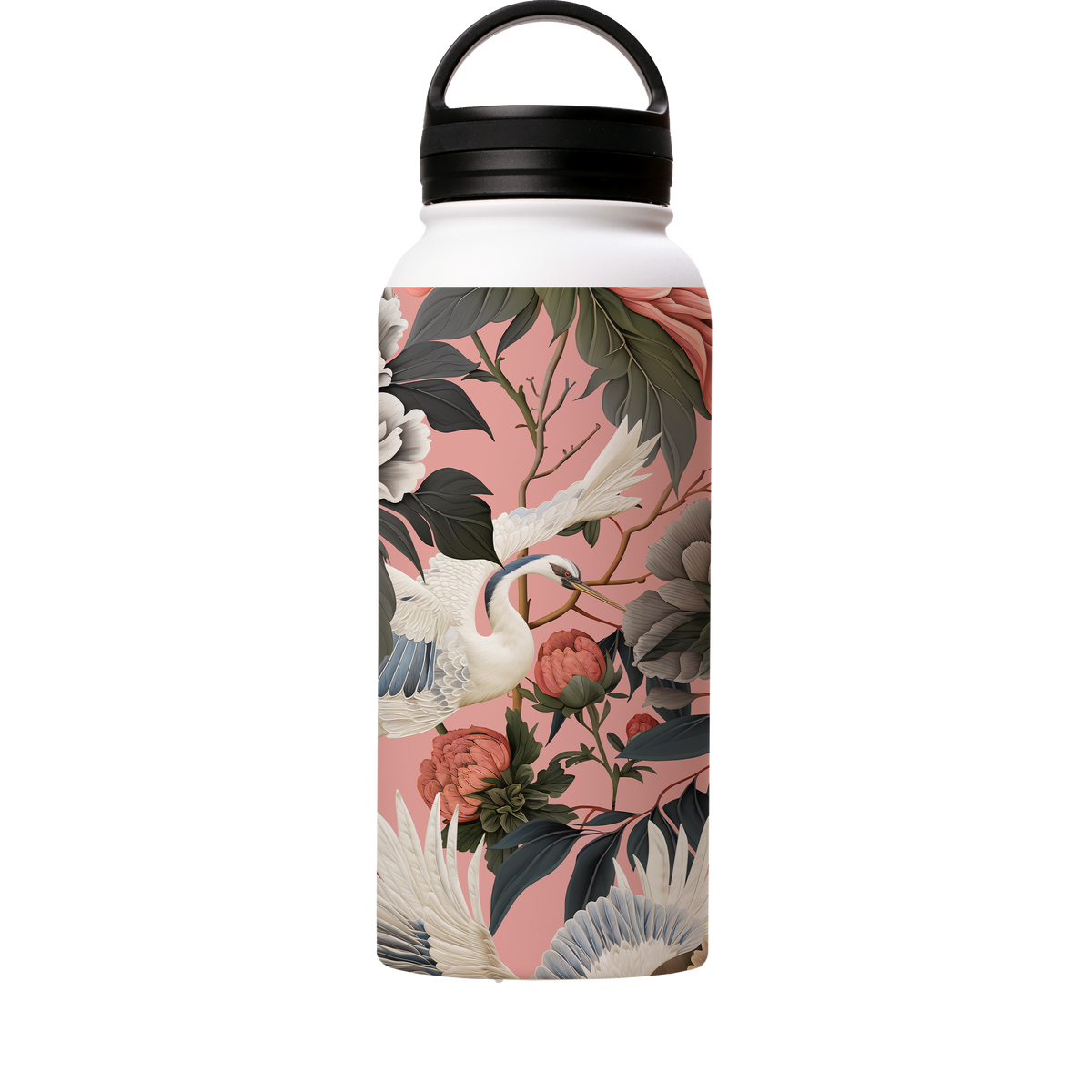 Royal Peonies Insulated Stainless Steel Water Bottle