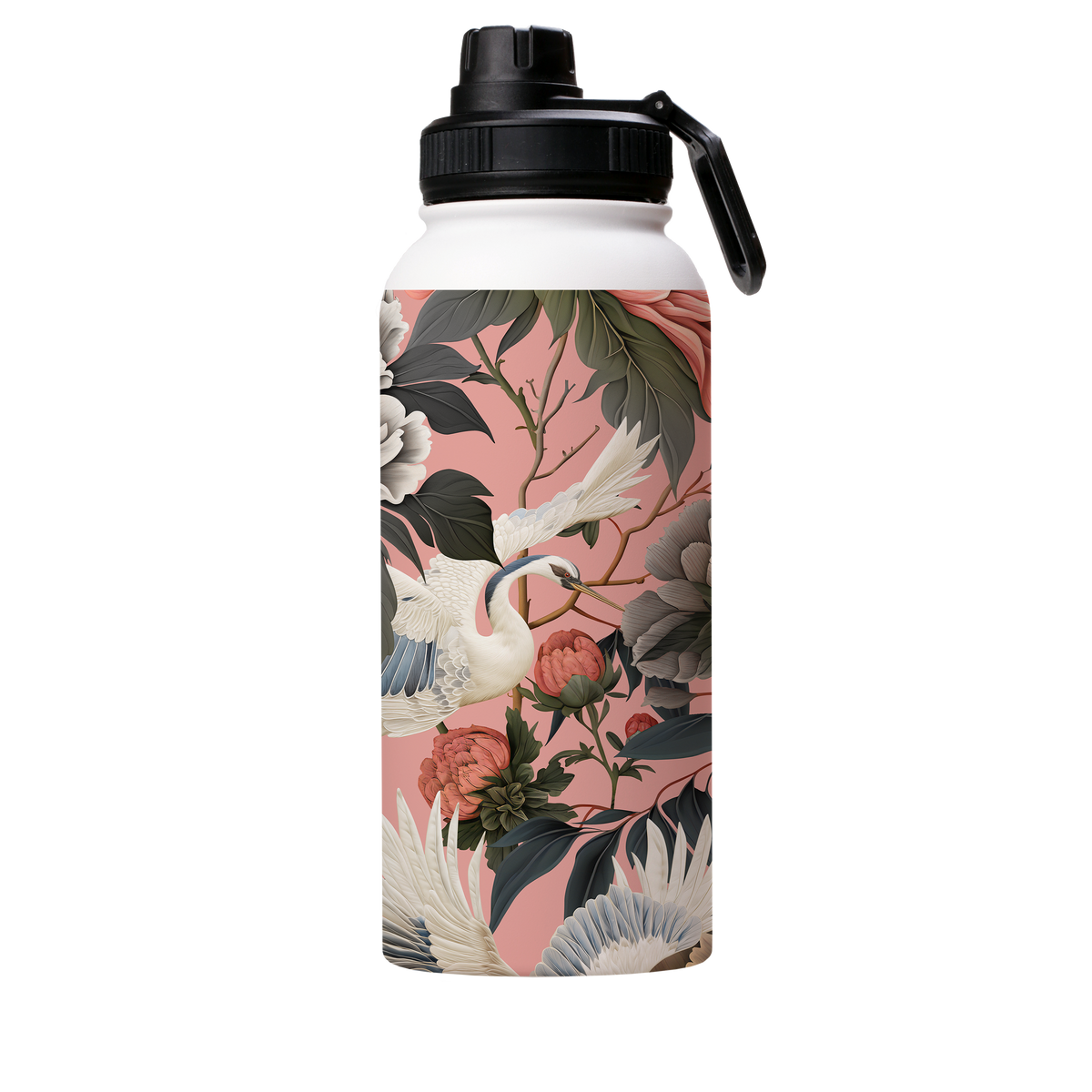 Royal Peonies Insulated Stainless Steel Water Bottle