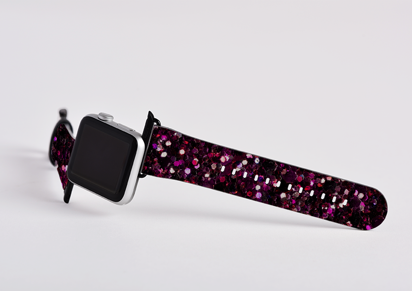 Rubies By Kitty Joseph Apple Watch Strap (does not glitter)