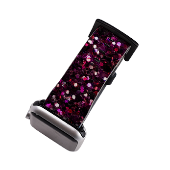 Rubies By Kitty Joseph Apple Watch Strap (does not glitter)