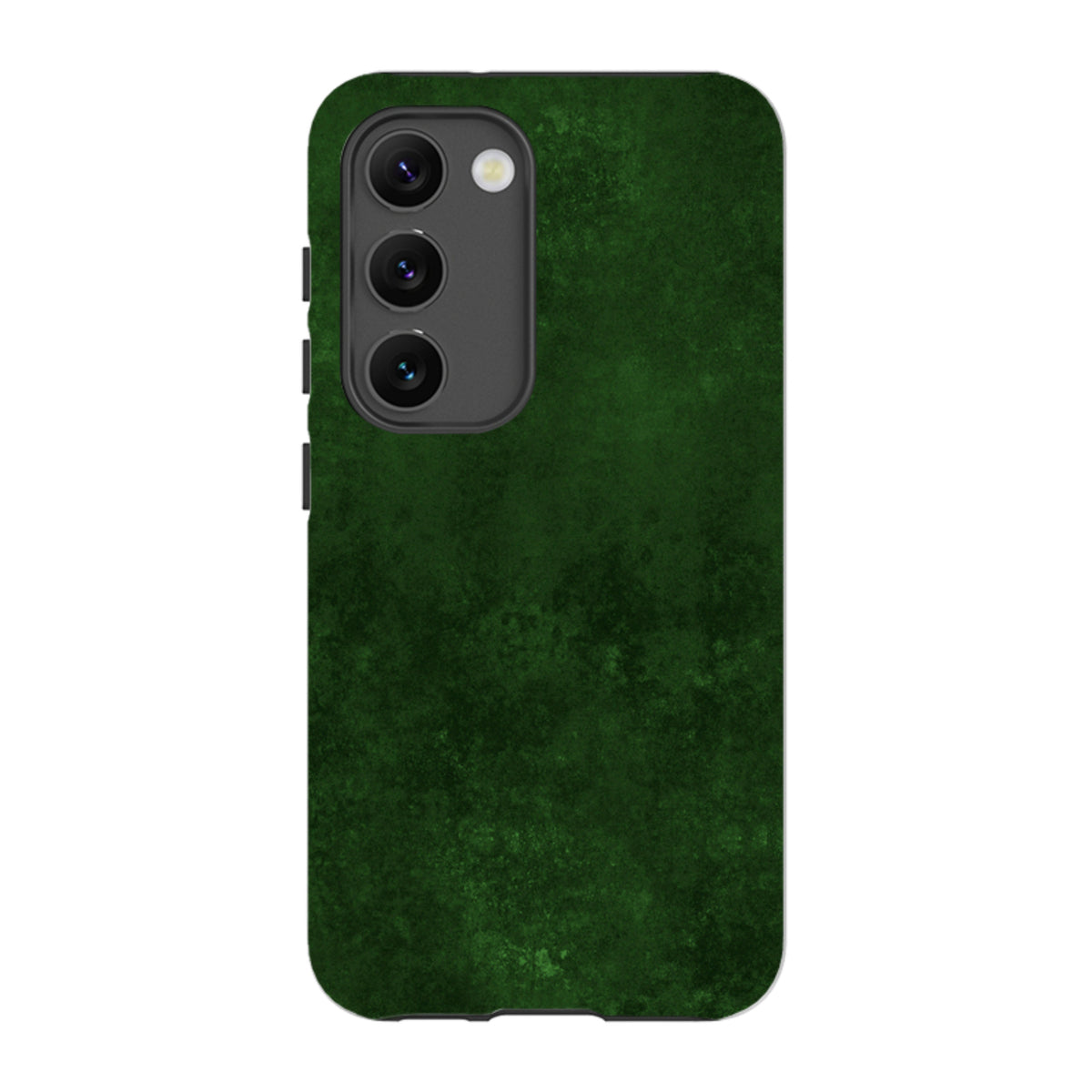 Samsung Tough Case in Absinthe green with a textured, dual-layer design and precision camera cut-outs for Galaxy phones.