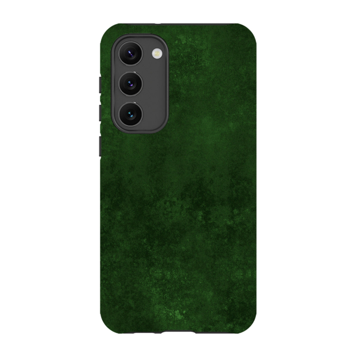 Samsung Tough Case in Absinthe green with a textured, dual-layer design and precise camera cutouts for Galaxy phones.