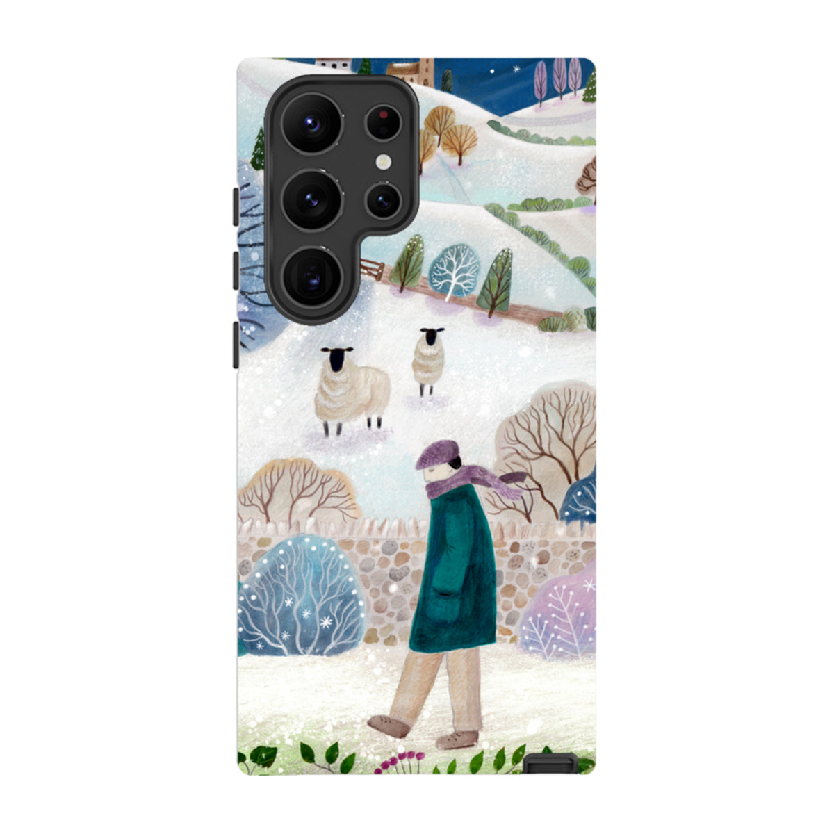 Samsung Tough Case - Across Snowy Fields By Bex Parkin