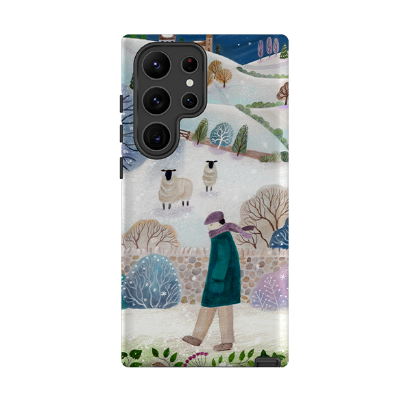 Samsung Tough Case - Across Snowy Fields By Bex Parkin