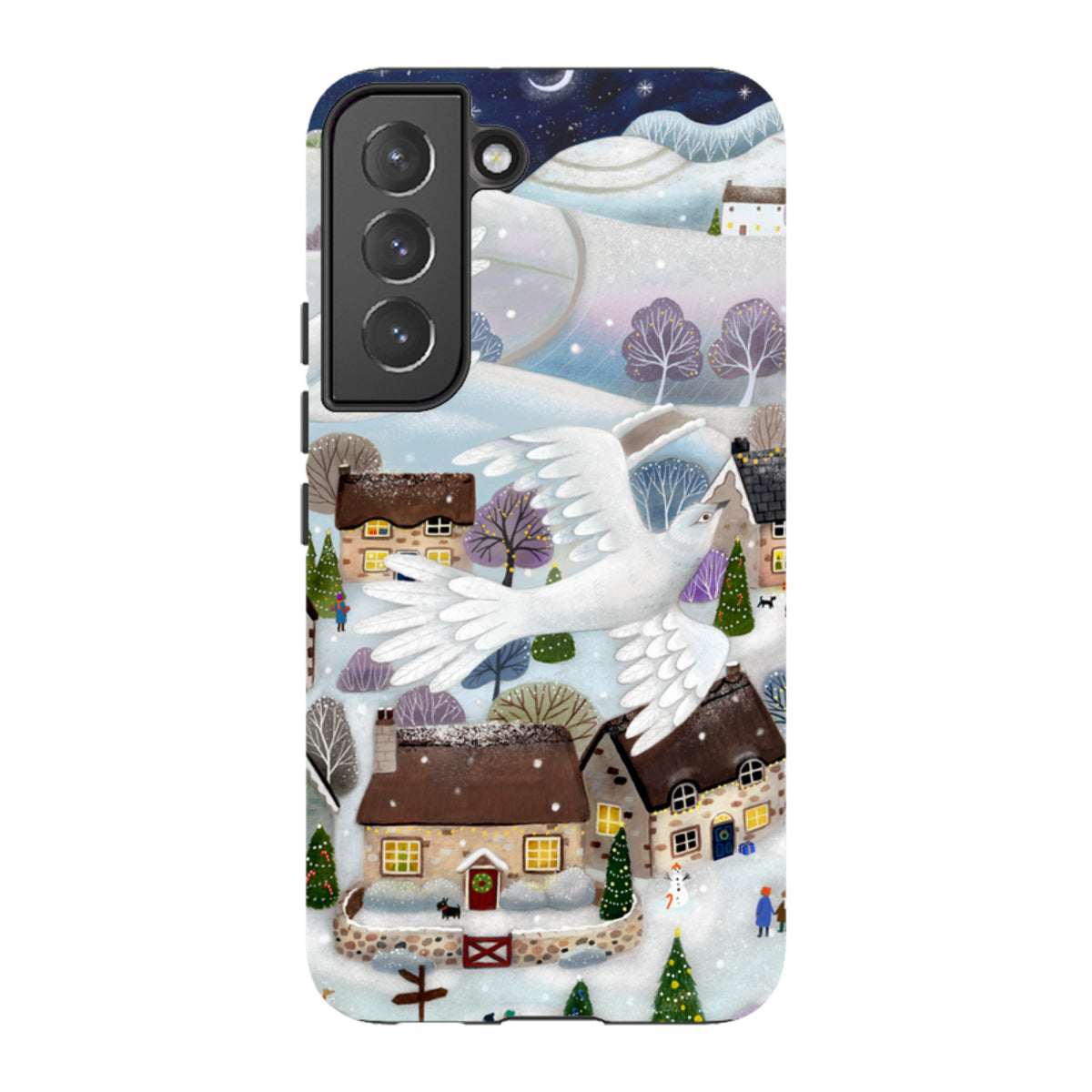 Samsung Tough Case - Advent Doves By Bex Parkin