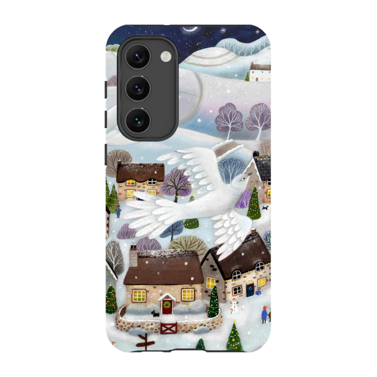 Samsung Tough Case - Advent Doves By Bex Parkin