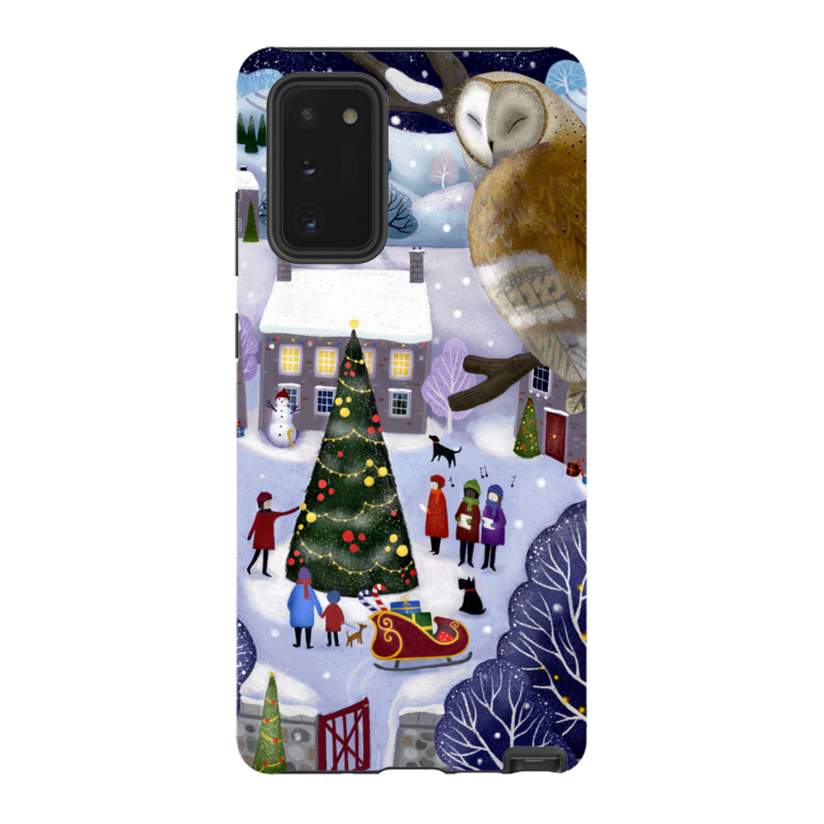 Samsung Tough Case - Advent Owl By Bex Parkin