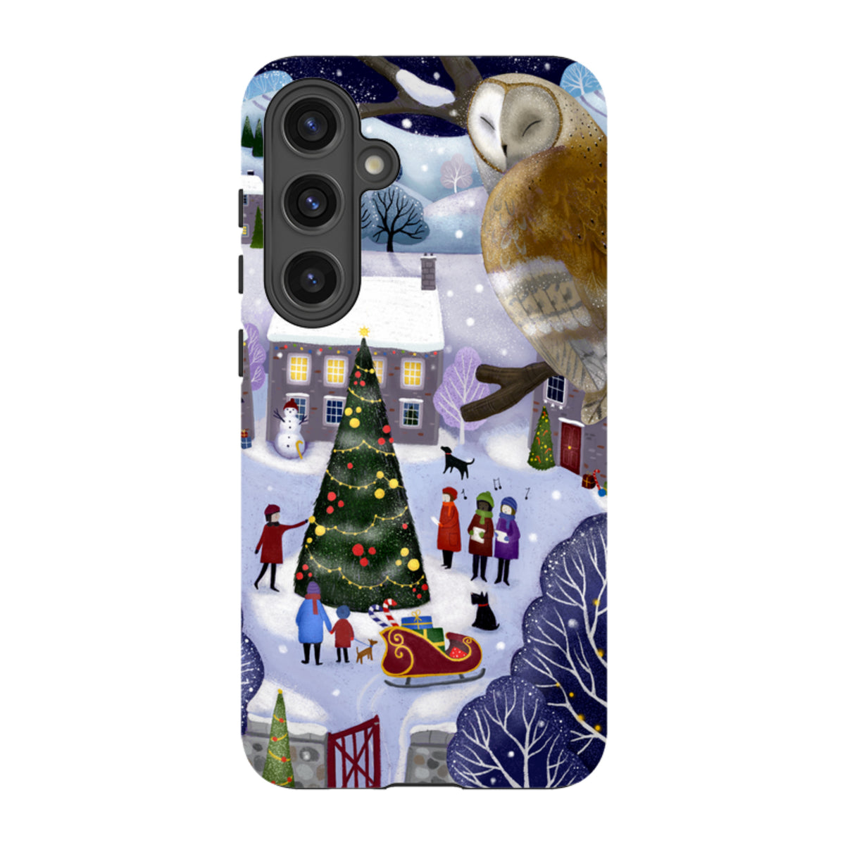 Samsung Tough Case - Advent Owl By Bex Parkin