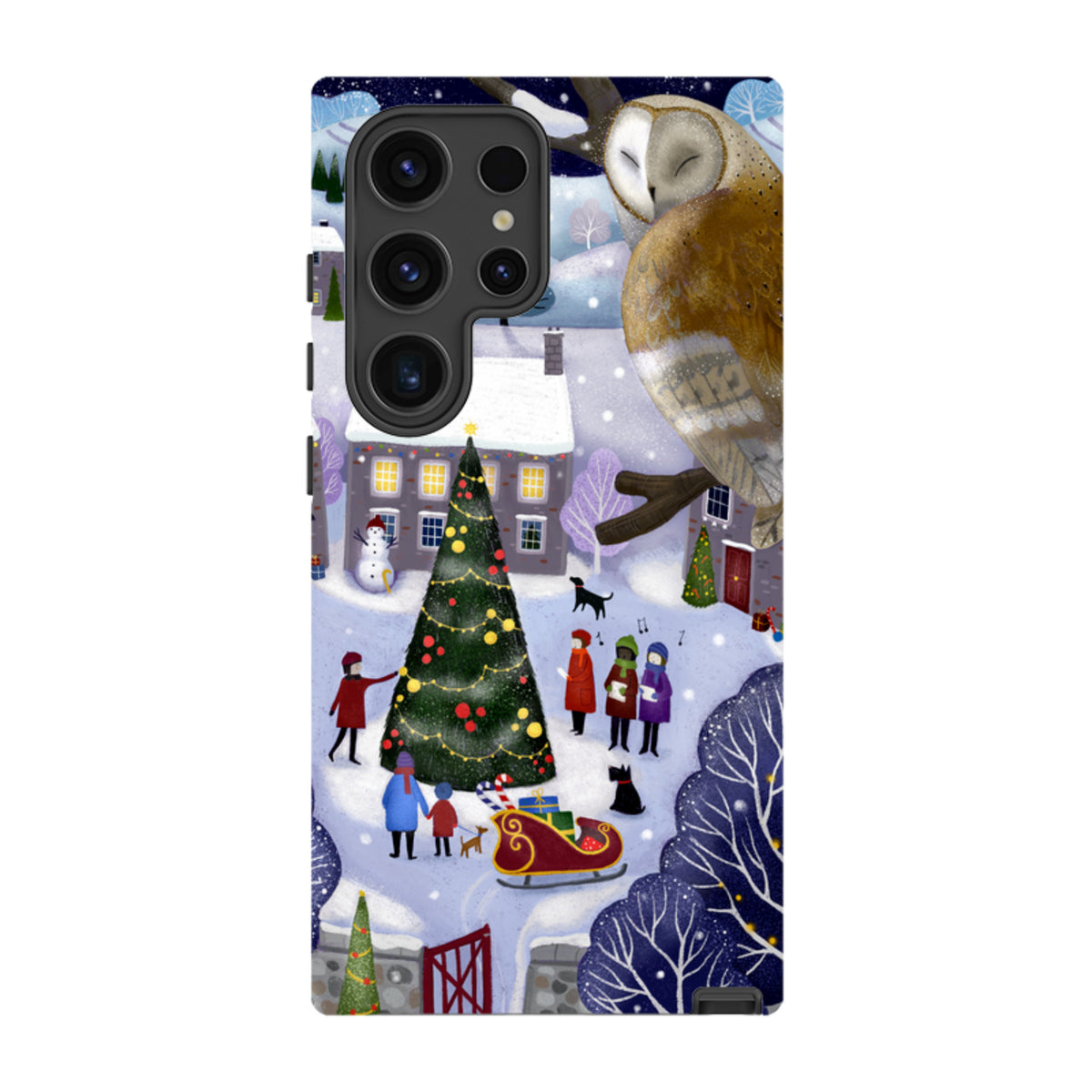 Samsung Tough Case - Advent Owl By Bex Parkin
