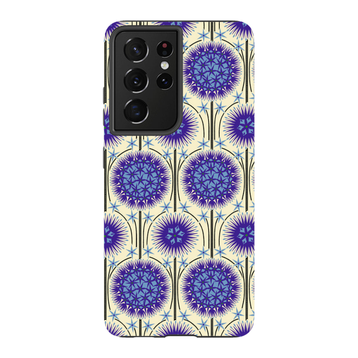 Samsung Tough  Case - Allium Cream By Cressida Bell