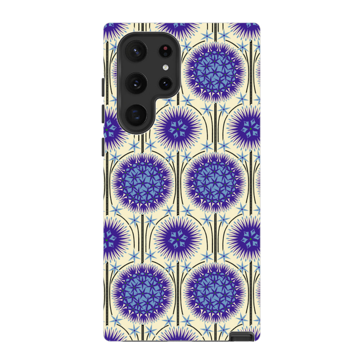 Samsung Tough  Case - Allium Cream By Cressida Bell