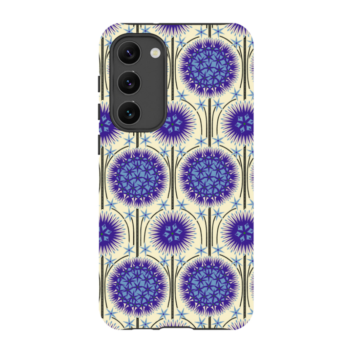 Samsung Tough  Case - Allium Cream By Cressida Bell