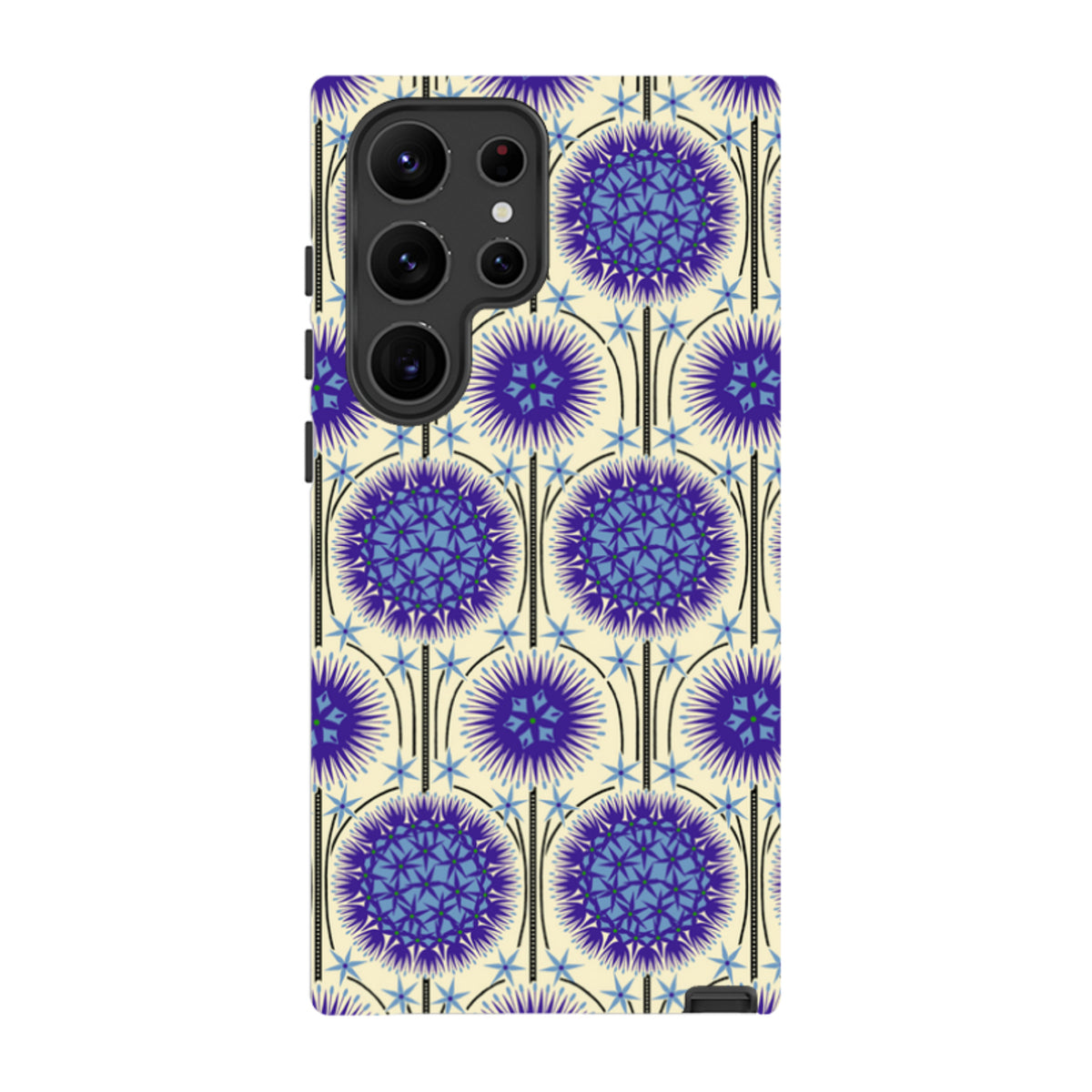 Samsung Tough  Case - Allium Cream By Cressida Bell
