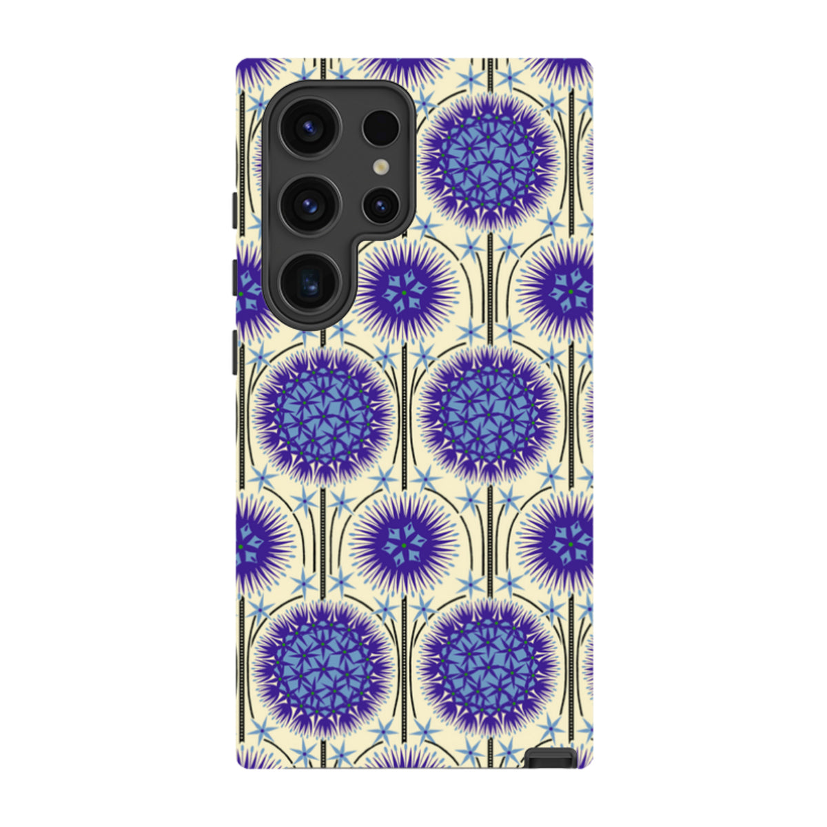Samsung Tough  Case - Allium Cream By Cressida Bell