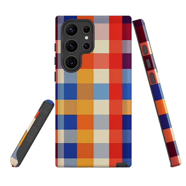 Samsung Tough Case -Atlanta Gingham