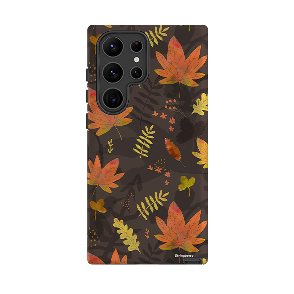 Samsung Tough Case - Autumn Leaves Yellow