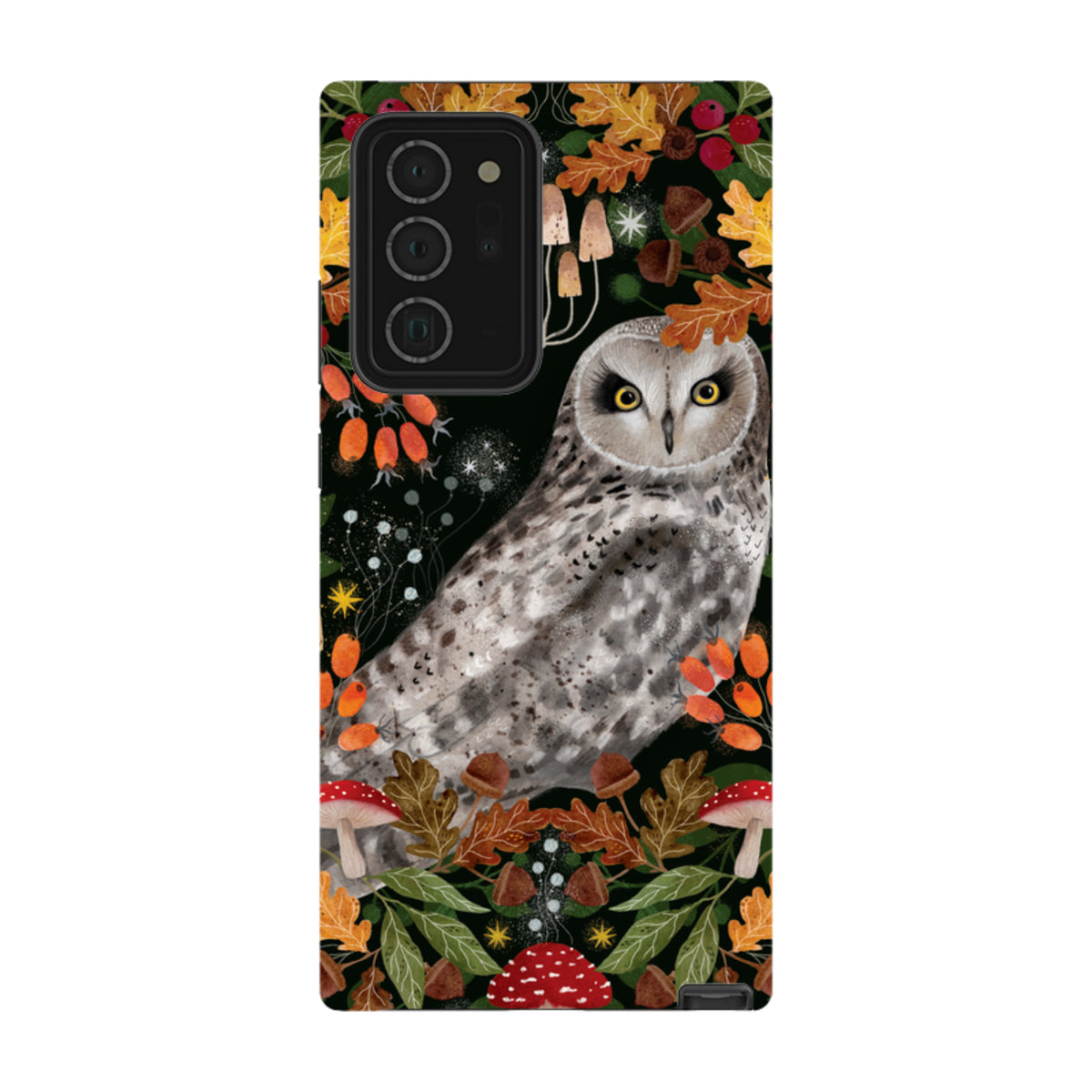 Samsung Tough Case - Autumn Owl By Bex Parkin