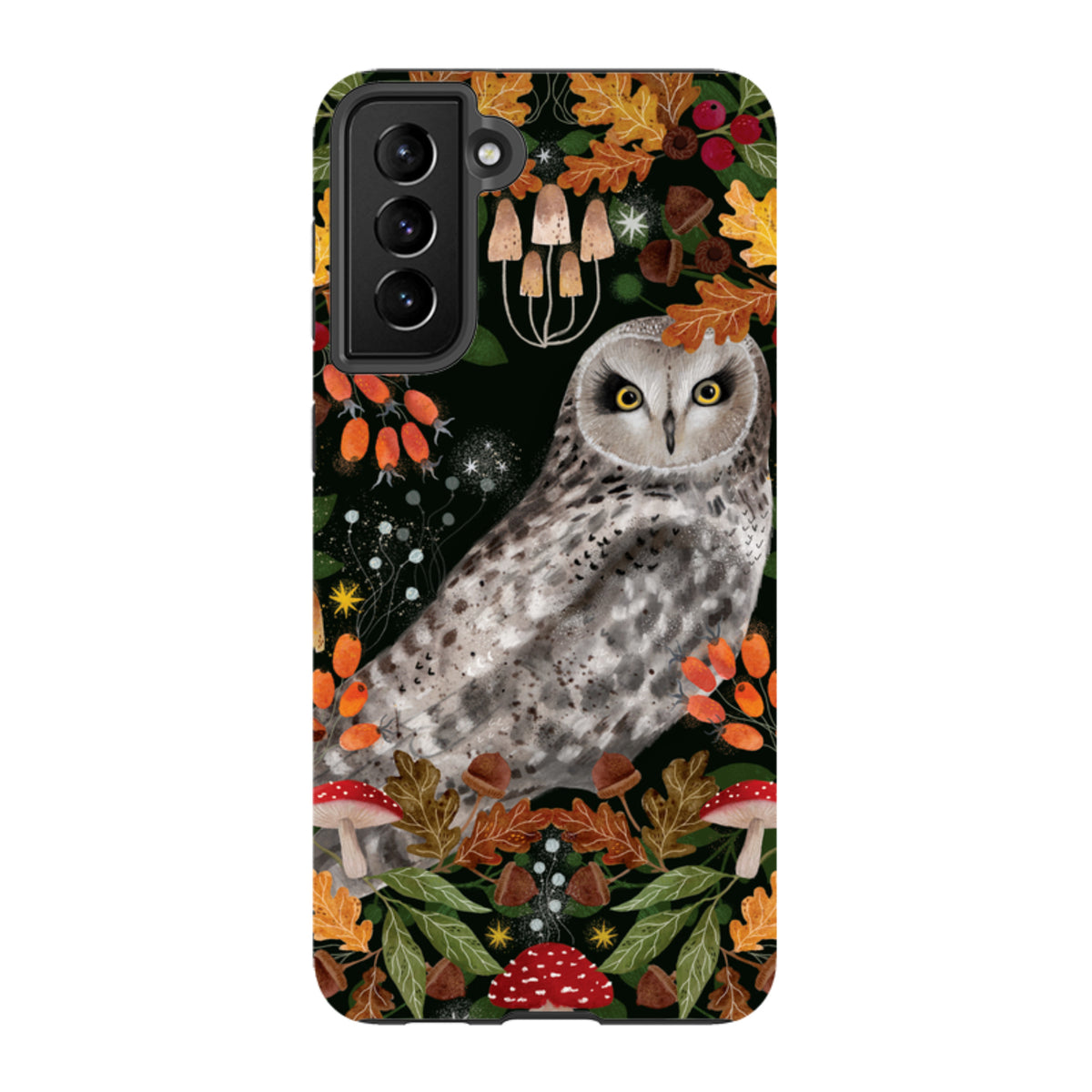 Samsung Tough Case - Autumn Owl By Bex Parkin