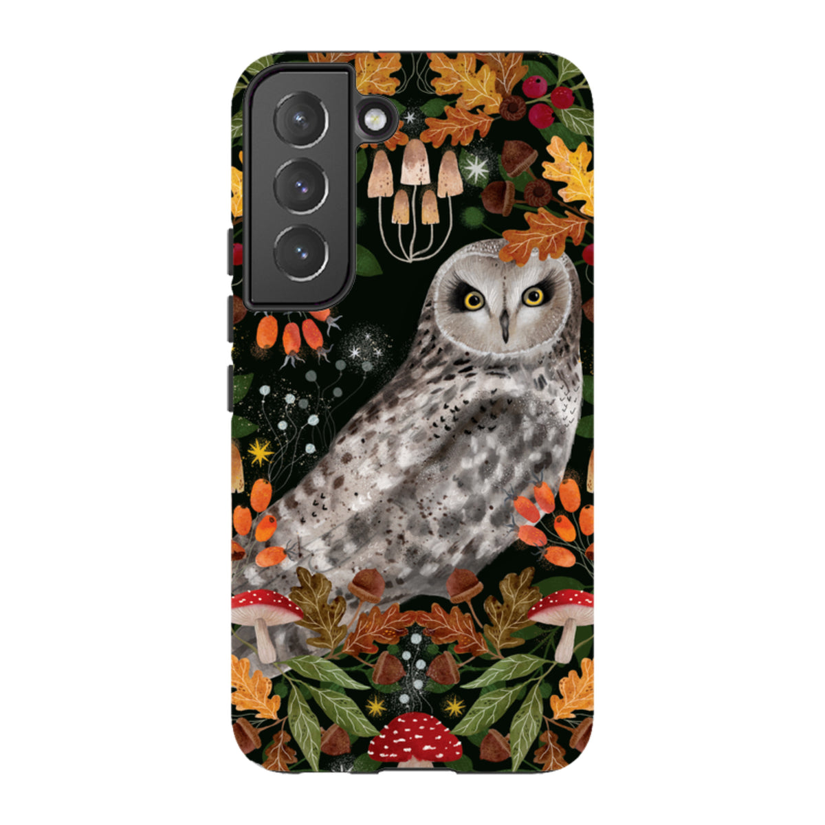 Samsung Tough Case - Autumn Owl By Bex Parkin
