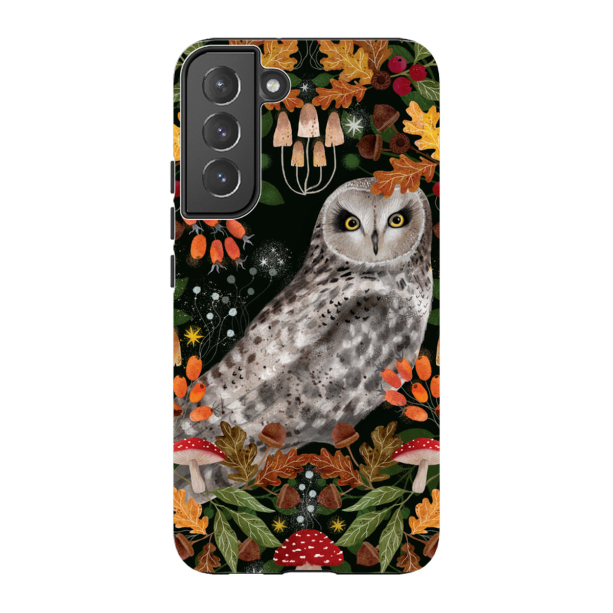 Samsung Tough Case - Autumn Owl By Bex Parkin