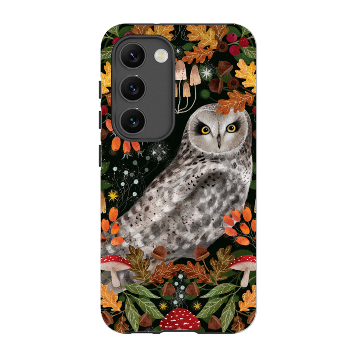 Samsung Tough Case - Autumn Owl By Bex Parkin