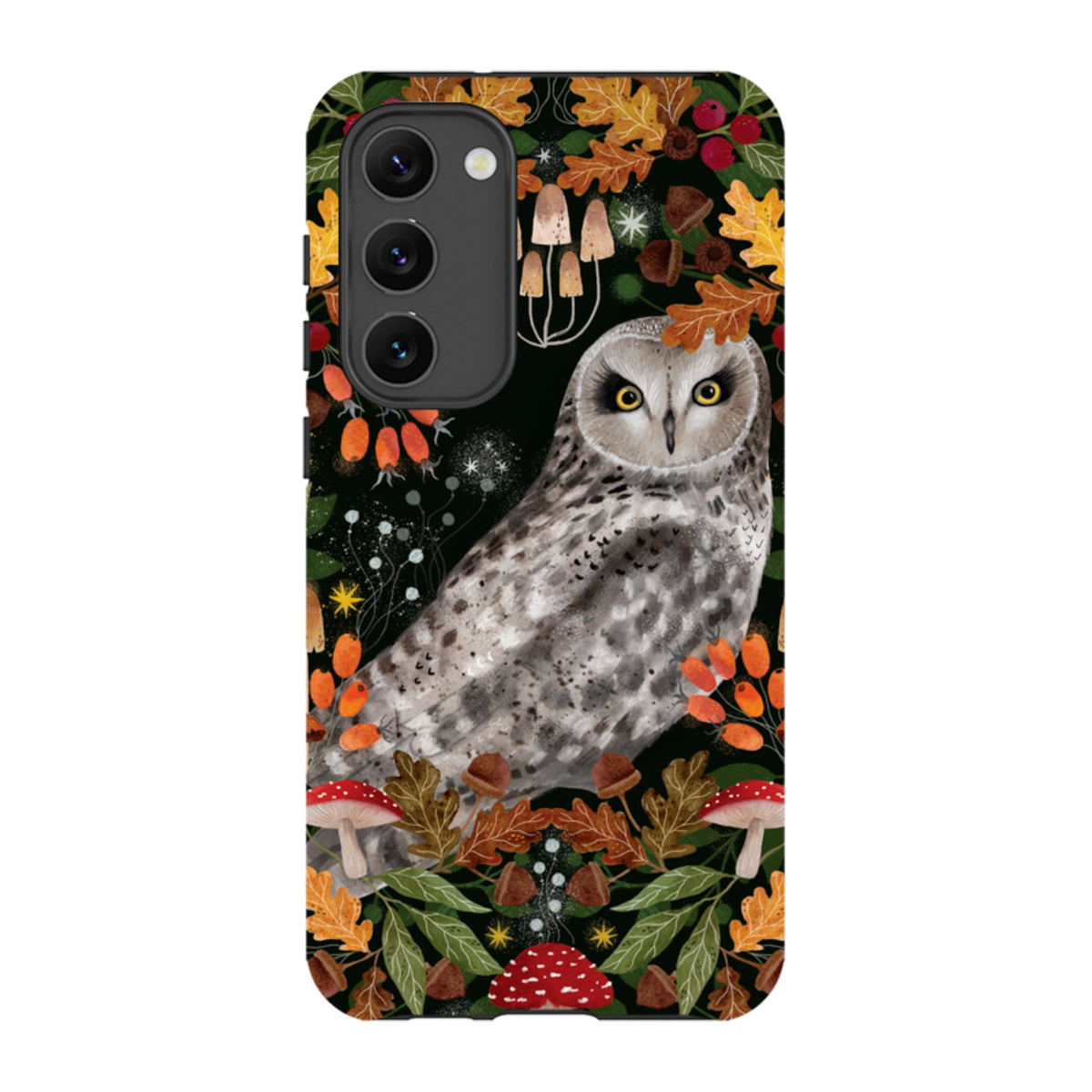 Samsung Tough Case - Autumn Owl By Bex Parkin