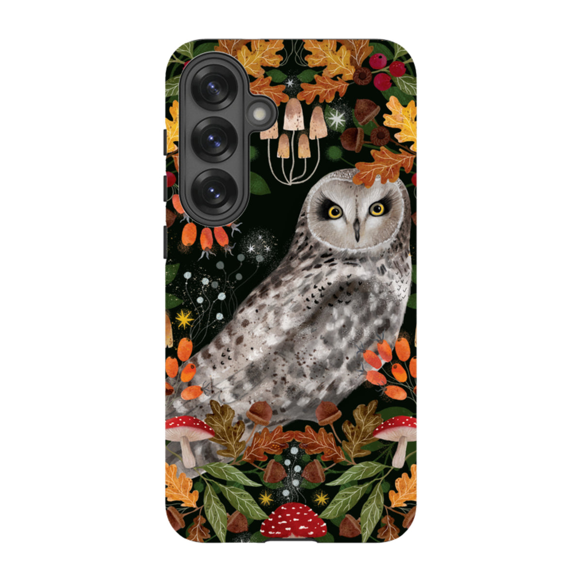 Samsung Tough Case - Autumn Owl By Bex Parkin