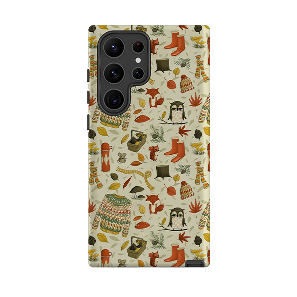 Samsung Tough Case - Autumn Pattern By Maja Lindberg
