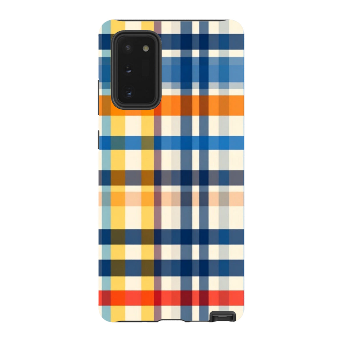 Samsung Tough Case -Barcelona Gingham