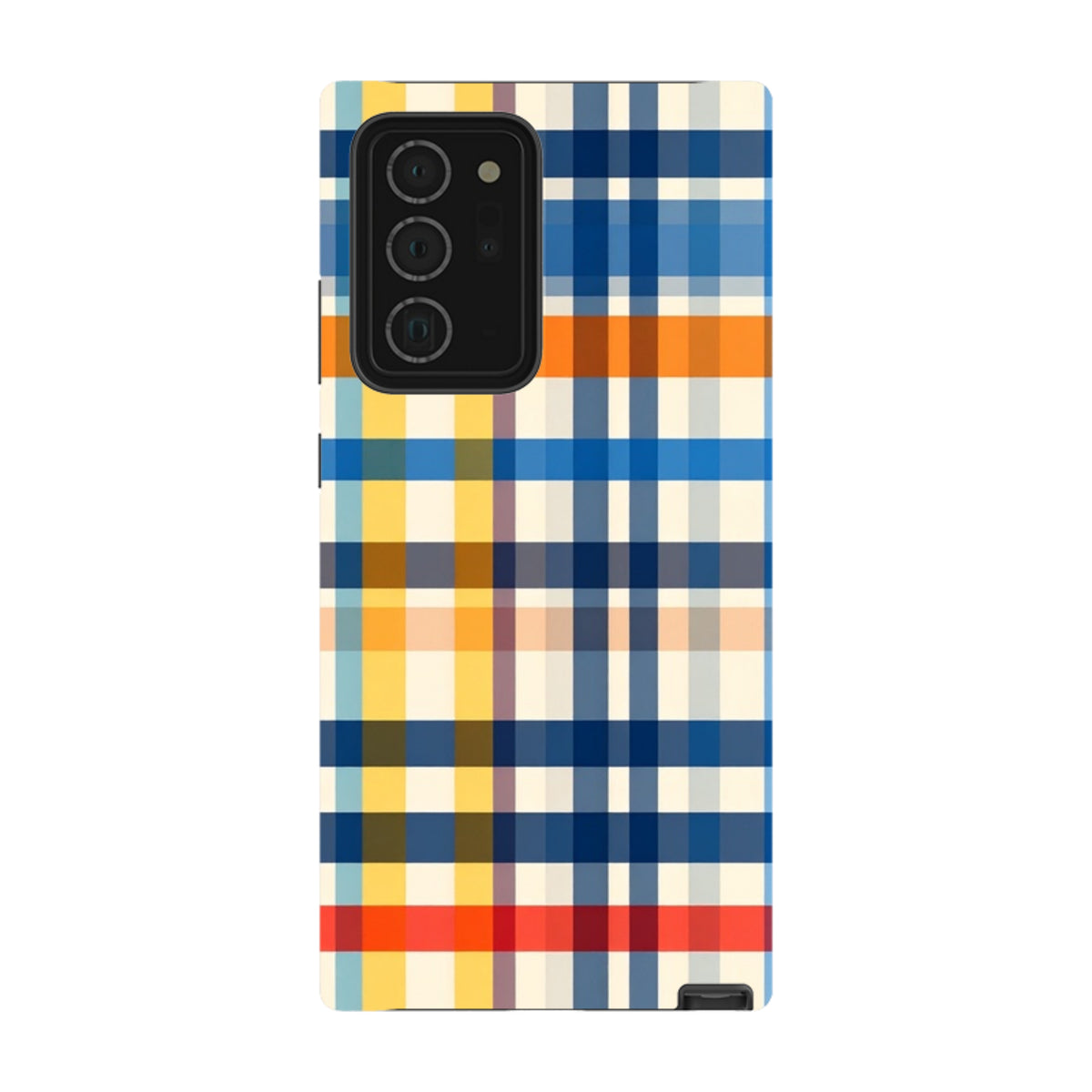 Samsung Tough Case -Barcelona Gingham