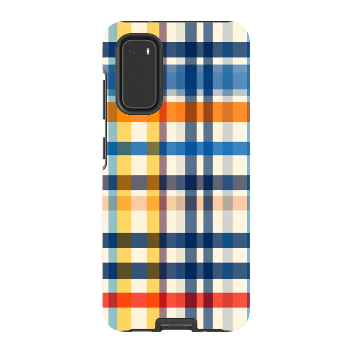 Samsung Tough Case -Barcelona Gingham