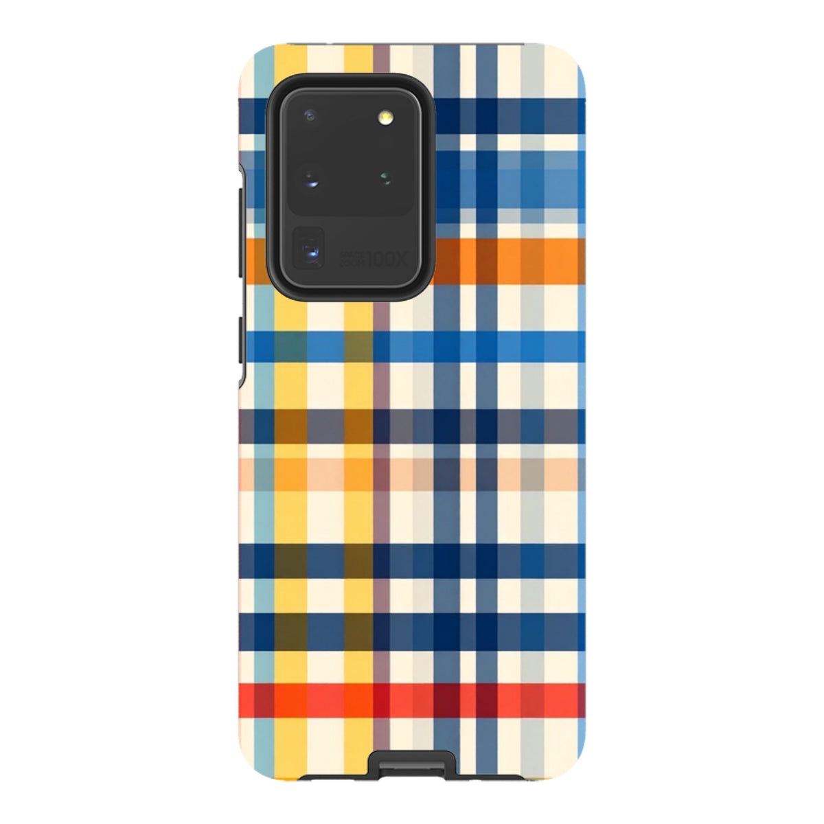 Samsung Tough Case -Barcelona Gingham