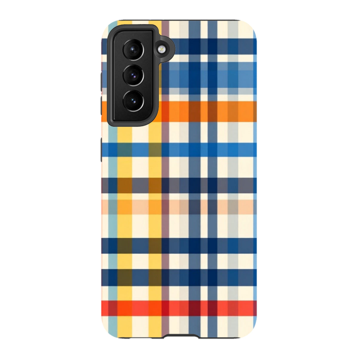 Samsung Tough Case -Barcelona Gingham