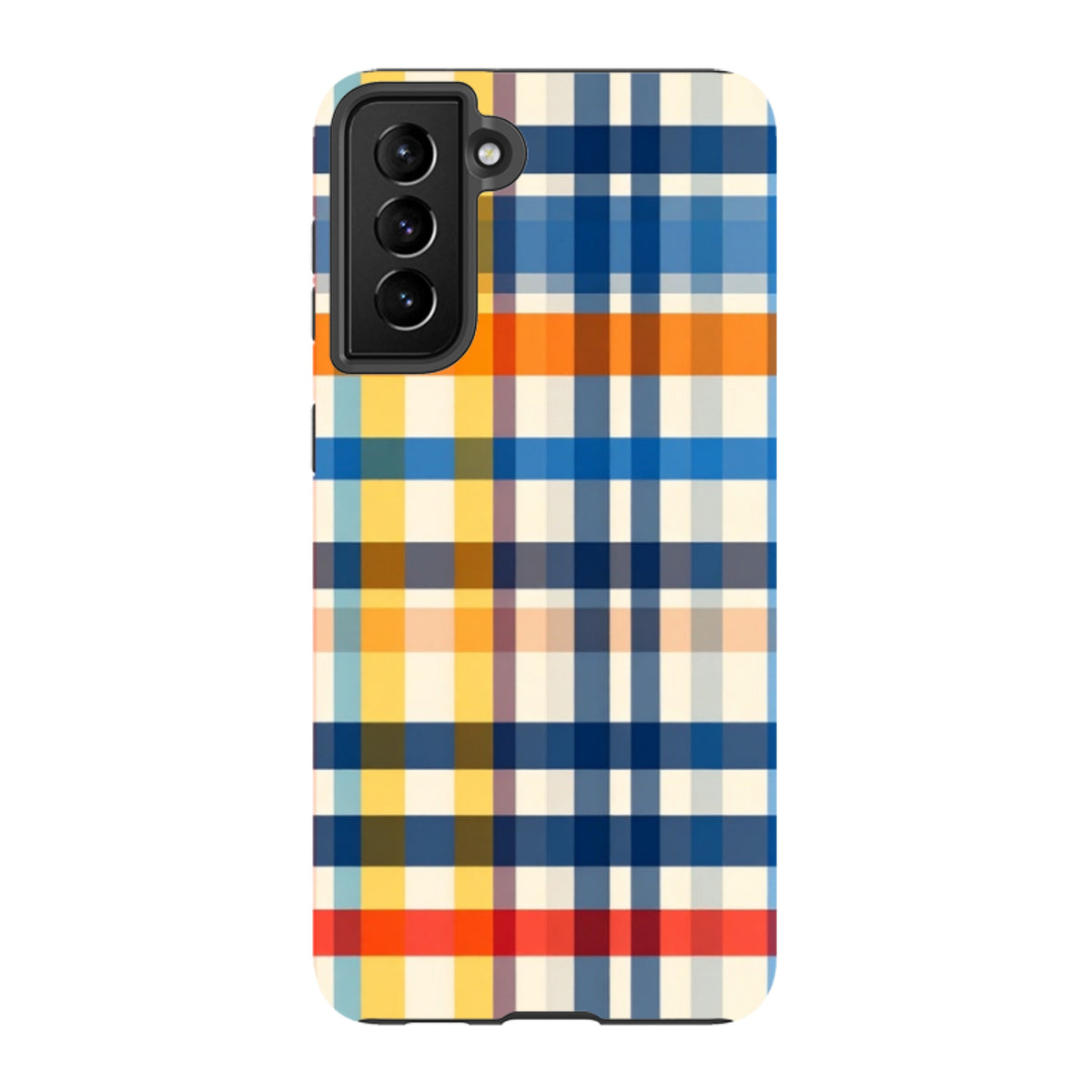 Samsung Tough Case -Barcelona Gingham